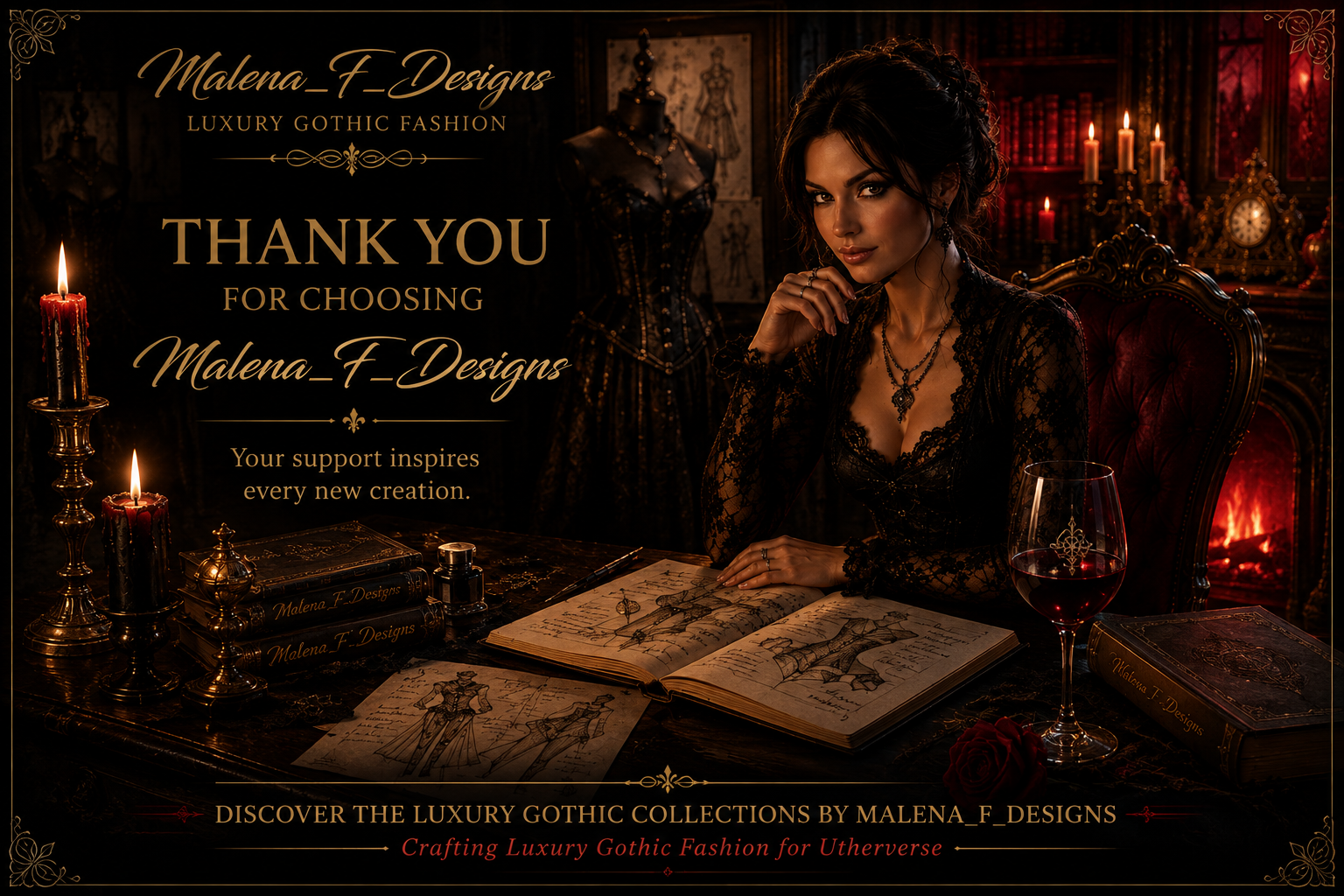 Malena_F_Designs - Luxury Gothic Fashion