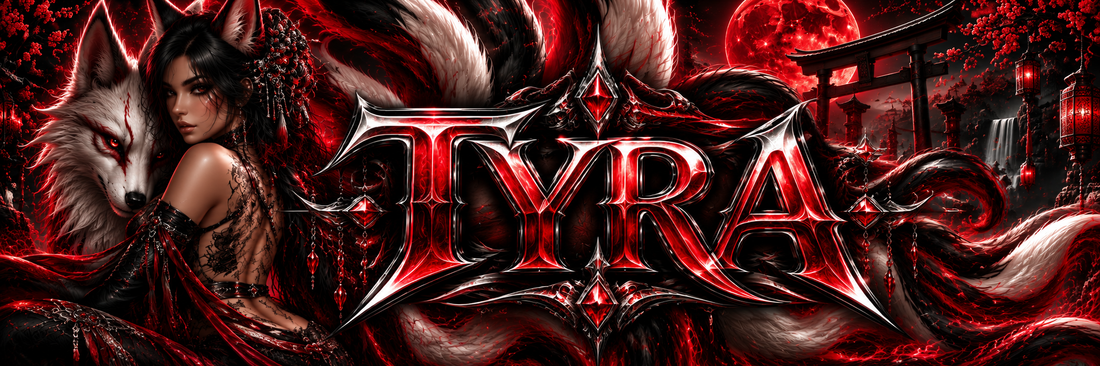 TYRA kitsune banner